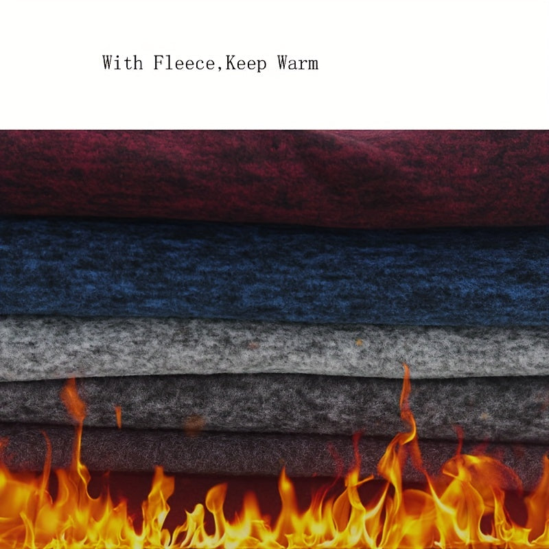 Unisex Fleece Winter Neck Gaiter for Skiing Cycling Camping Warm Windproof Mask