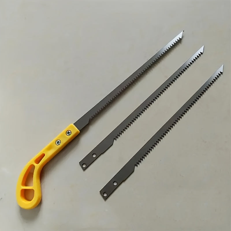 Handheld Pruning Saw Steel Blade 35cm Garden Tree Branch Wood Cutting Tool