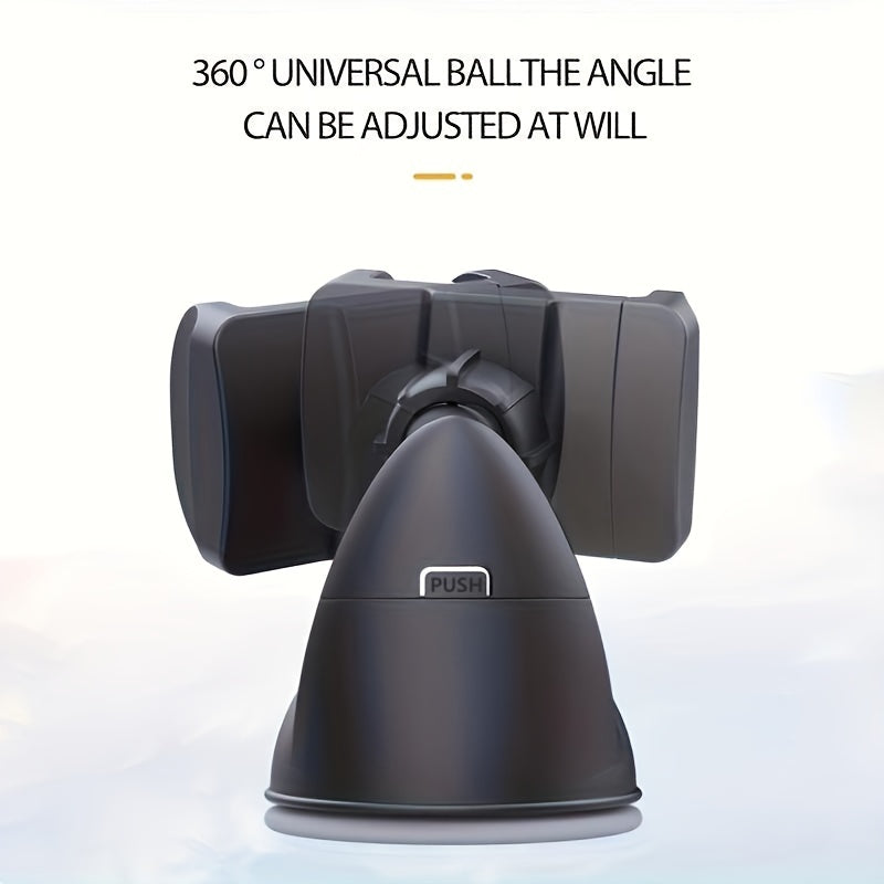 Soporte universal para teléfono de coche, ajustable y giratorio, soporte para navegación GPS