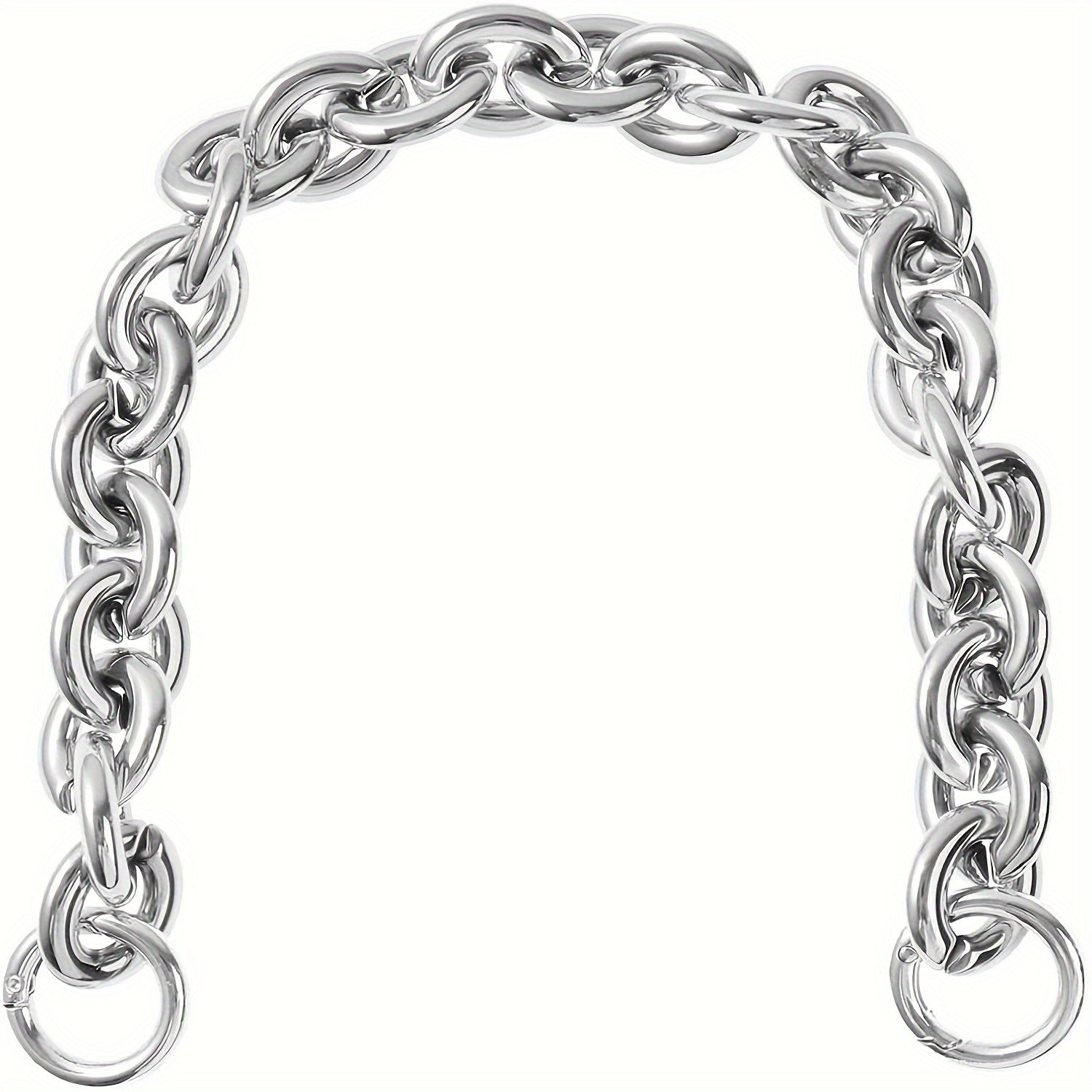 60cm oltin tonli zanjirli yelka askikli og'ir metall portativ sumka tutqichining bir qismini oling. Bu bardoshli sumka zanjiri an'anaviy tutqichlarga ajoyib alternativ bo'lib, DIY sumka ta'mirlash uchun akril qisqa tutqich bilan ta'minlangan. Mukammal