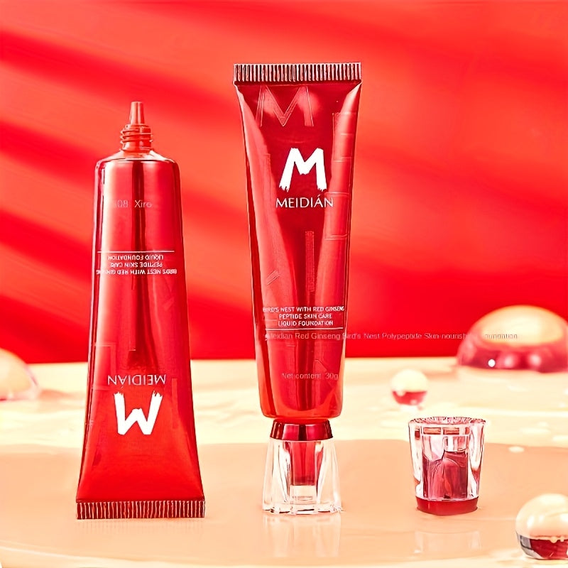 Crema BB impermeable iluminadora con péptidos de ginseng rojo y nido de pájaro para todo tipo de piel