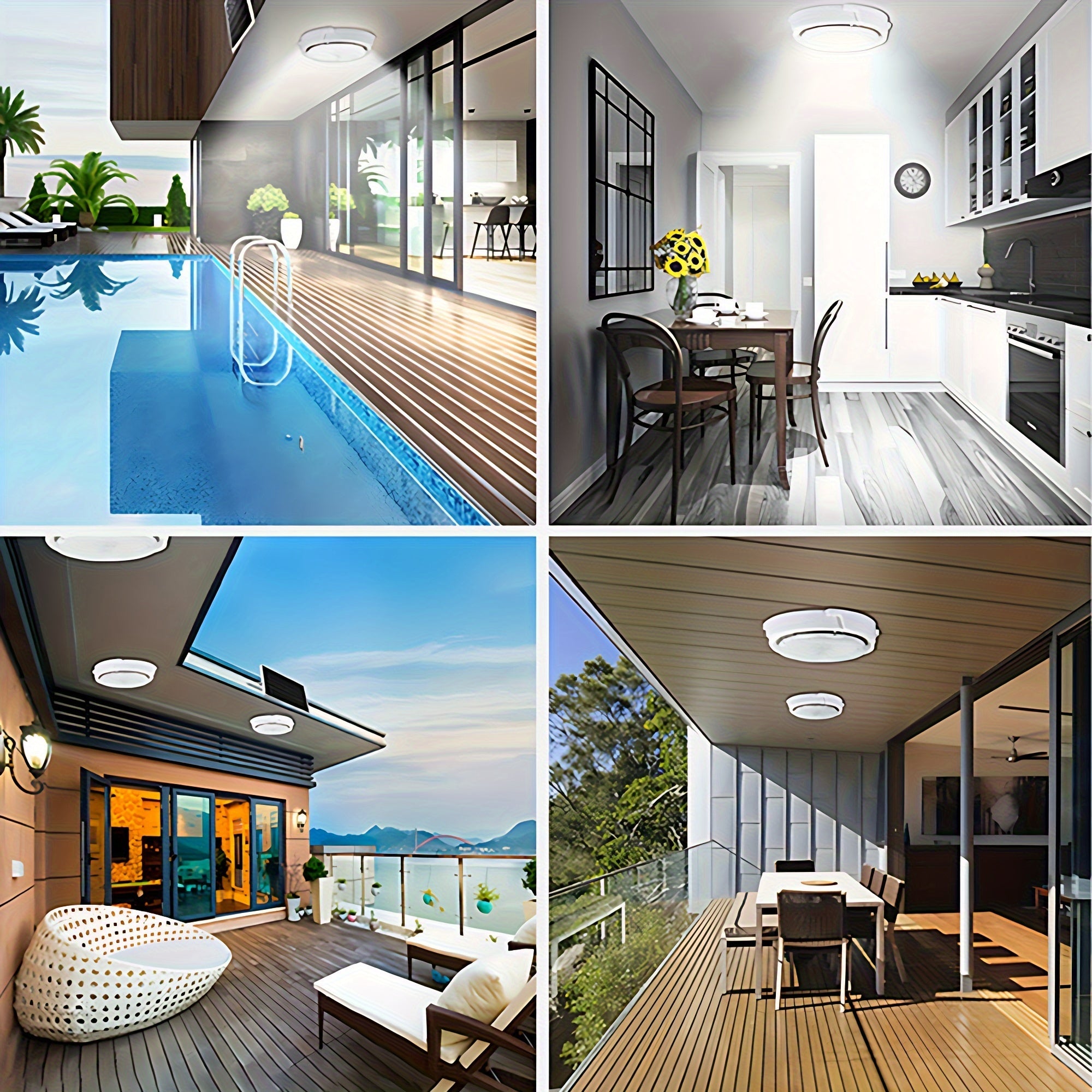 POJM Quyosh energiyasi bilan ishlaydigan LED Shift yoritgichi, ichki va tashqi foydalanish uchun masofadan boshqarish pultiga ega, balkon, bog' va veranda bezatish uchun ideal