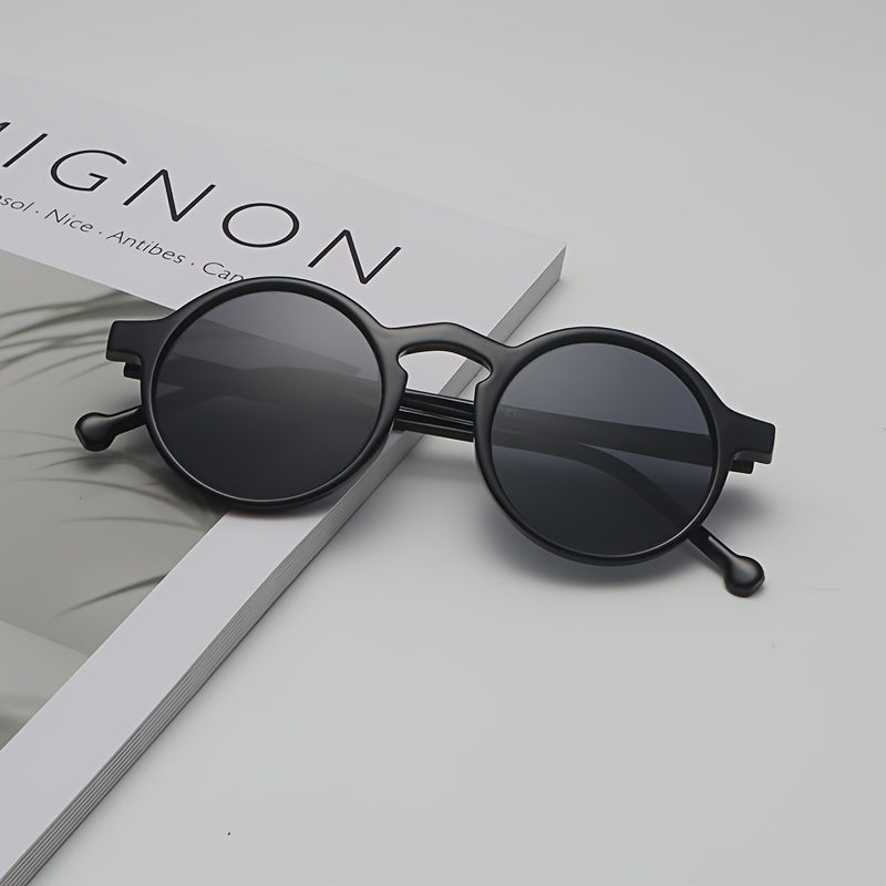 Ayollar uchun kichik oynali retro vintaj dumaloq ramkali ko‘zoynaklar