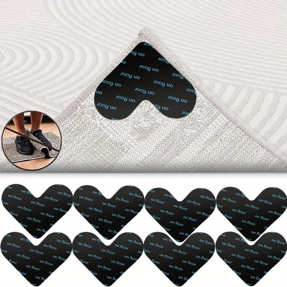 Carpet Non-slip Stickers Set of 6/14/28/42 Washable Anti-Curling Floor Rug Tape