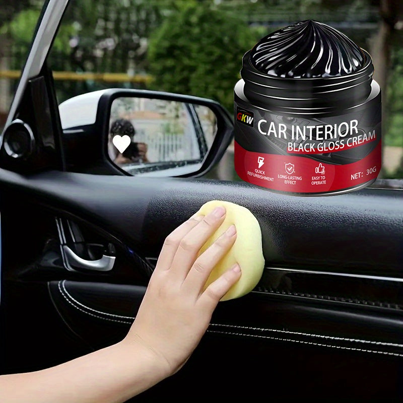 Автомобильный интерьер, приборная панель, воск, ABS-пластик, покрытие, глянцевая отделка, ремонт, восстановление