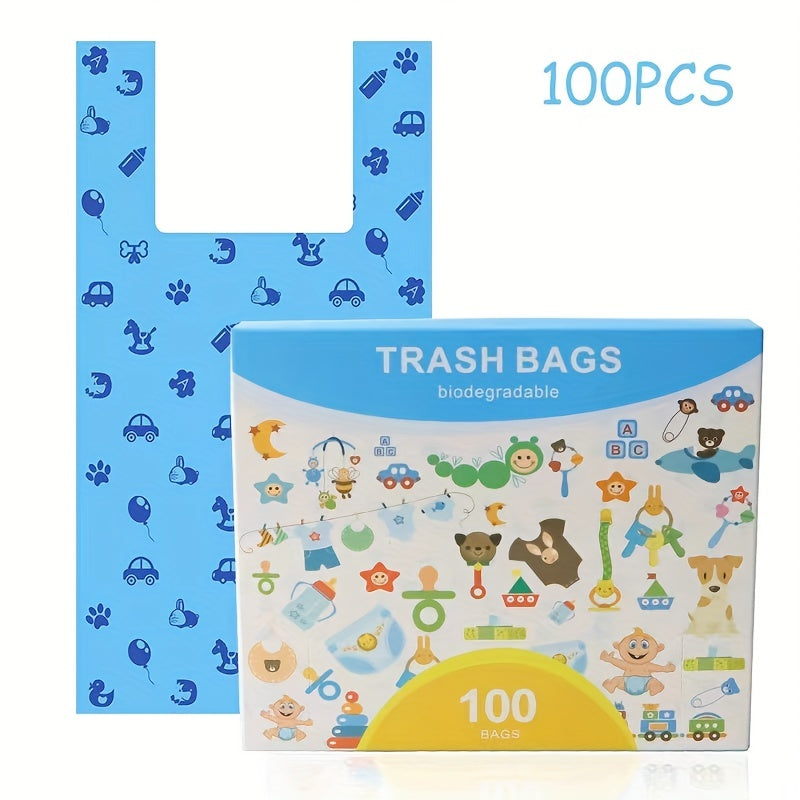 Diaper Disposal Bags for Bedroom Kitchen Garden Car Waste 50 Pack
