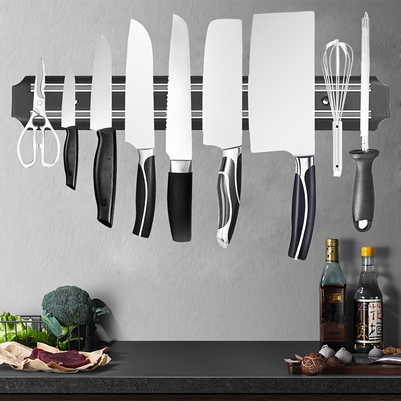 Magnetic Knife Holder Wall Mount, Kitchen Knife Strip, Strong Magnetic Rack