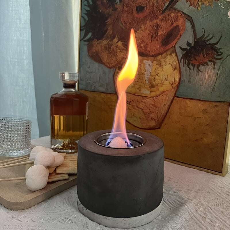 Stainless Steel Mini Alkogol Kamin Stol usti olovli quduq uchun ichki va tashqi foydalanish