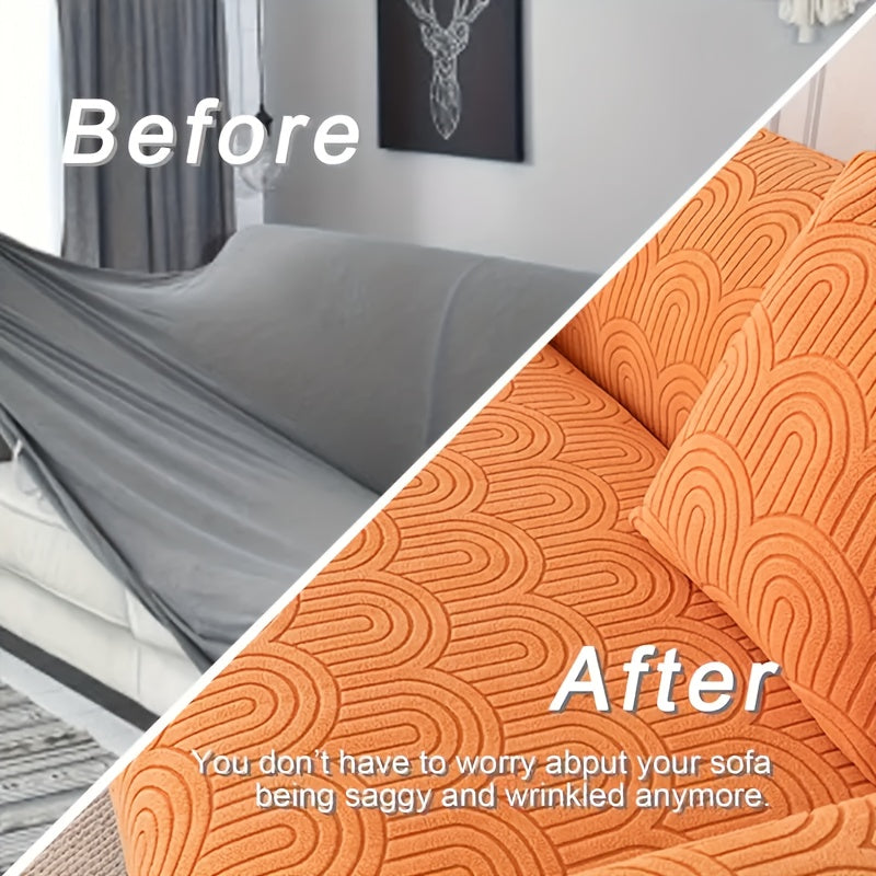 Paquete de 10 correas de funda de espuma blanca para sofá, clips antideslizantes, protección de muebles