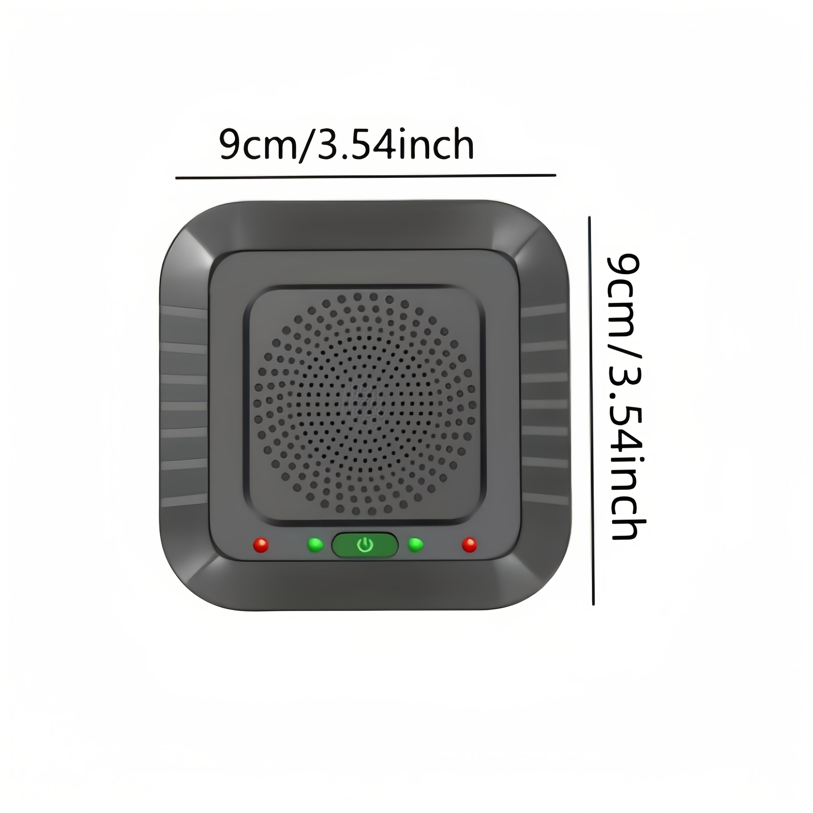 Repelente eléctrico para animales al aire libre para jardín, césped y patio, exterminador de pequeños mamíferos