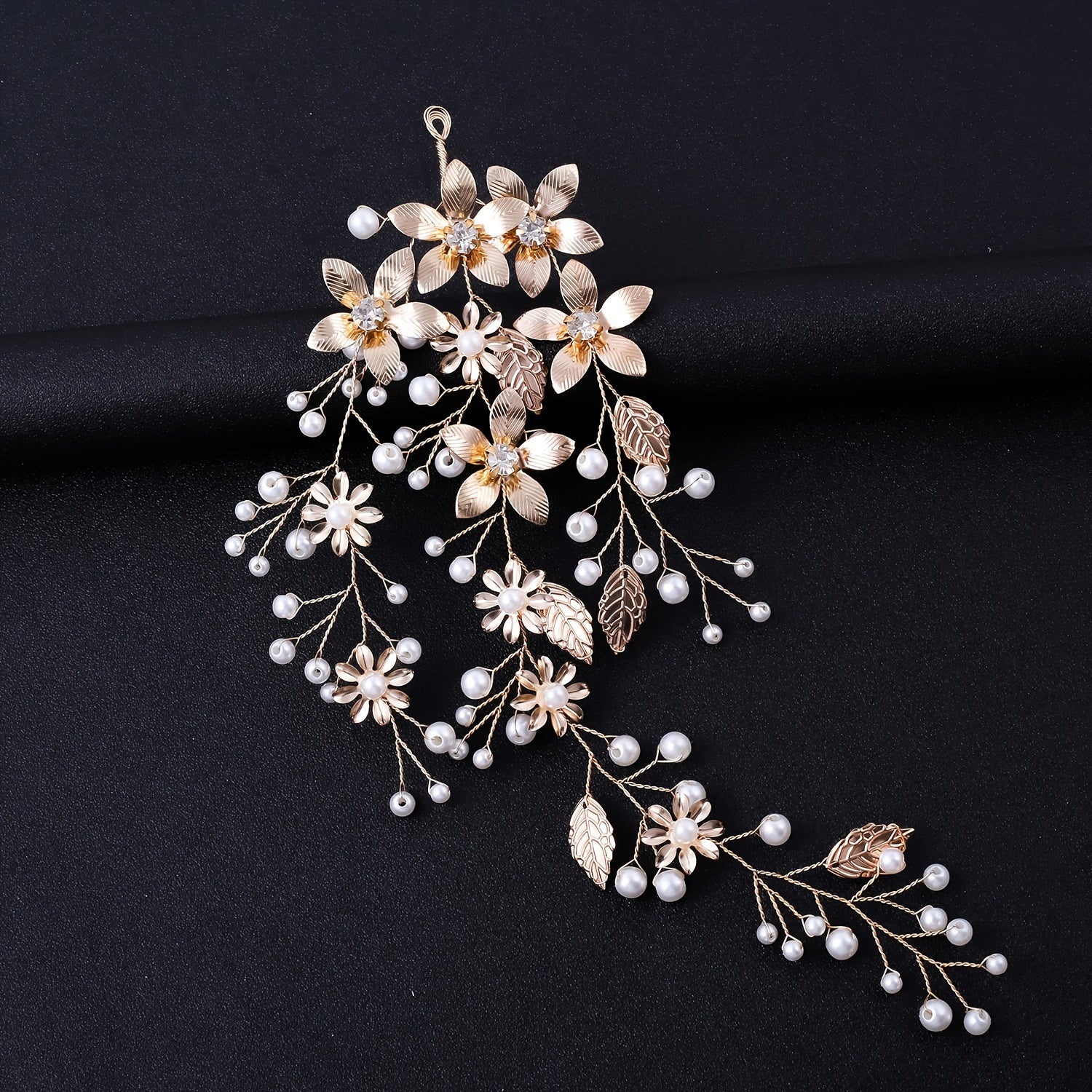 European and American Flower Hairbands for Bridal Wedding Hair Accessories
