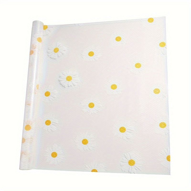 Rollo de forro para estantes a prueba de agua, aceite, moho y resistente a la humedad para armarios y cajones