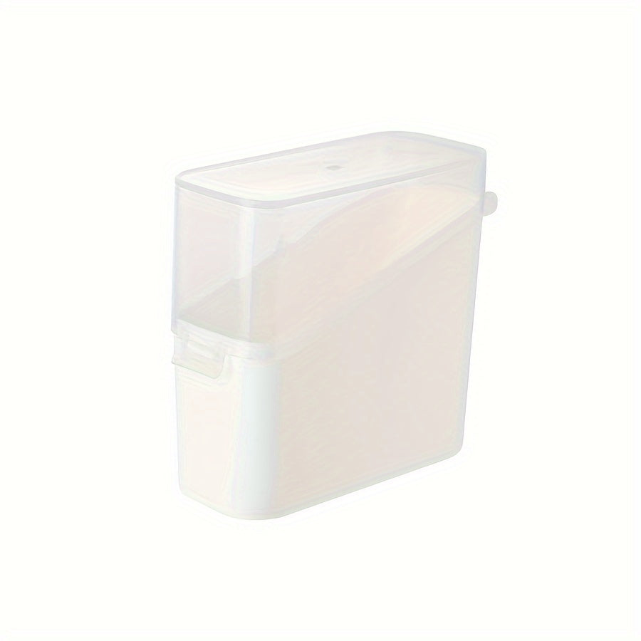 Pishloq, deli go'shti, sariyog', qahva, atıştırmalıklar va boshqalar uchun oziq-ovqat xavfsiz plastik saqlash qutisi - muzlatgichni tartibga solish va uy saqlash ehtiyojlari uchun mukammal