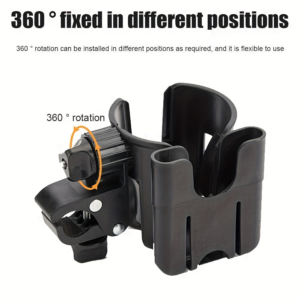 Stroller Organizer with Cup Holder and Storage for Beverages and Accessories