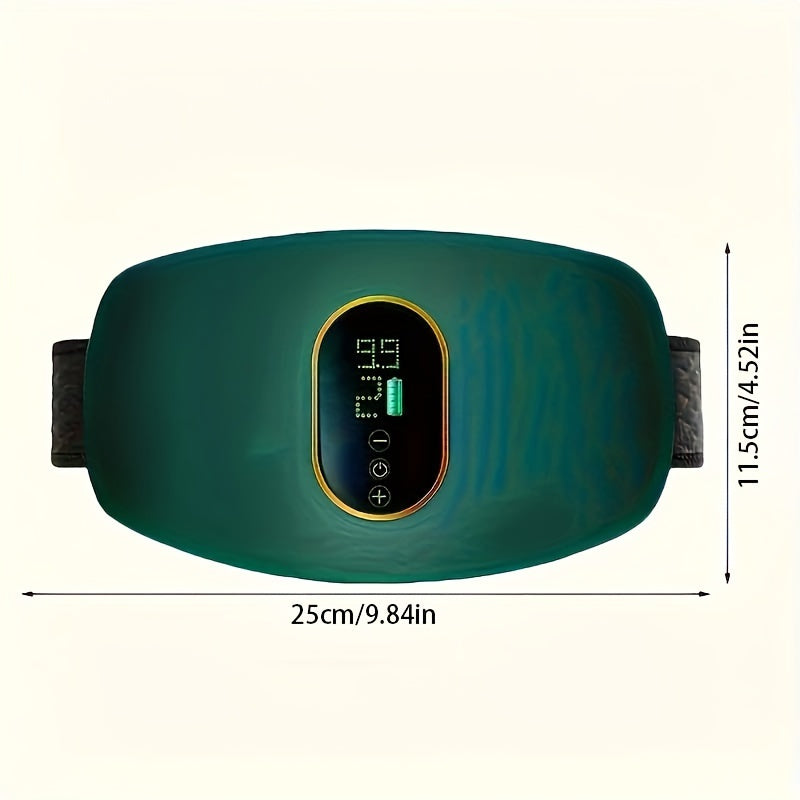 Adjustable Vibration Heating Waist Trainer Elastomer USB Rechargeable