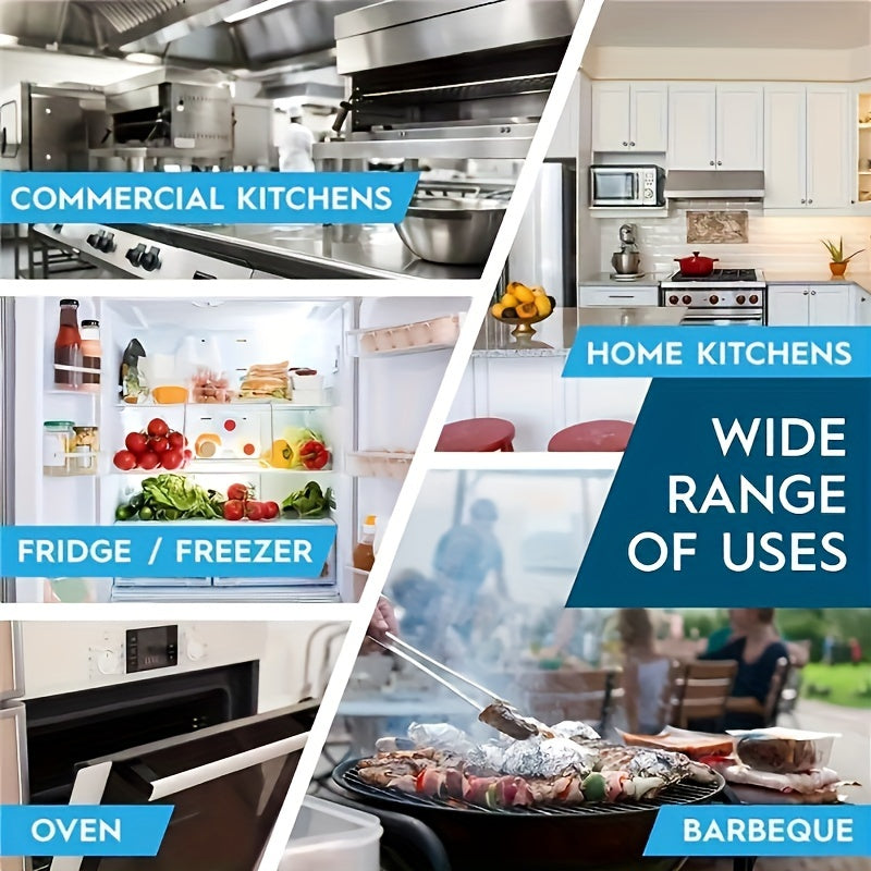 Aluminum Foil Roll for Baking Grilling and Cooking Non-Stick Food-Grade Kitchen Tin Foil