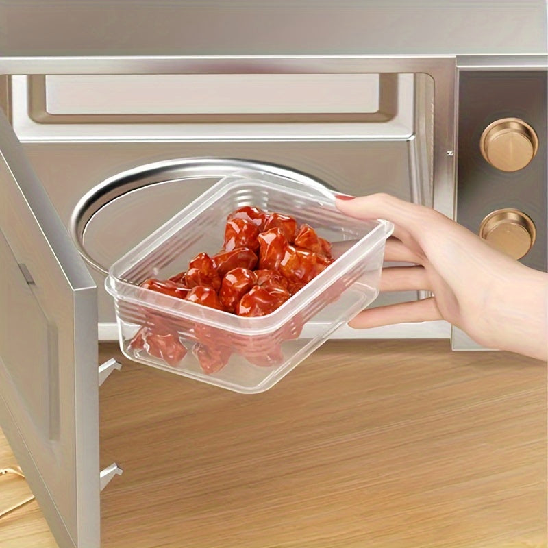 Food Storage Containers Set 41.2oz Leakproof Microwave Safe BPA-Free with Lids