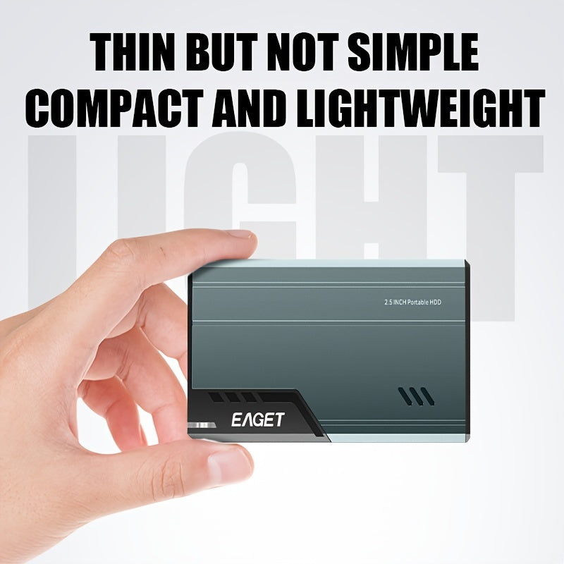 500GB Portable External Hard Drive USB 3.0 Plug and Play for PC Mac PS4 Xbox