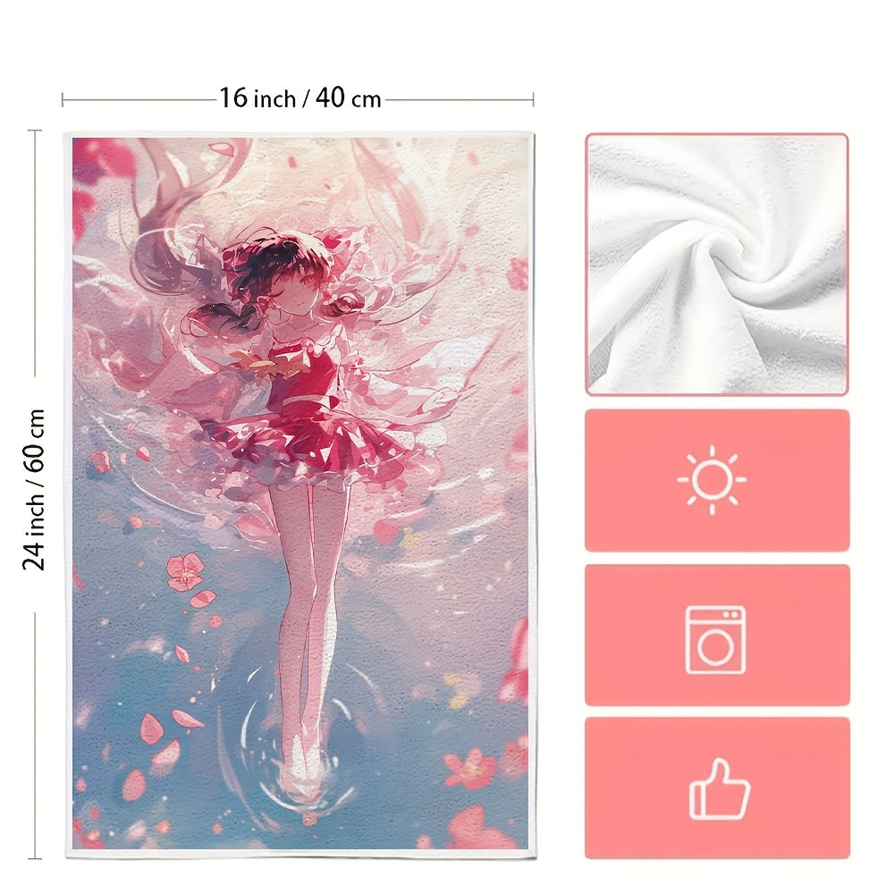 2 ta yumshoq oshxona sochiqlari to'plami, juda yaxshi o'ziga xoslik, idishlarni yuvish uchun mato, 40x60 sm