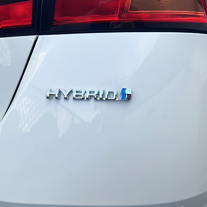 Car Side Badge, Durable Metal Hybrid Logo, Body Decoration Sticker