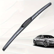 Universal Fit 14in Natural Rubber 3-Section Wiper Blades for All Weather