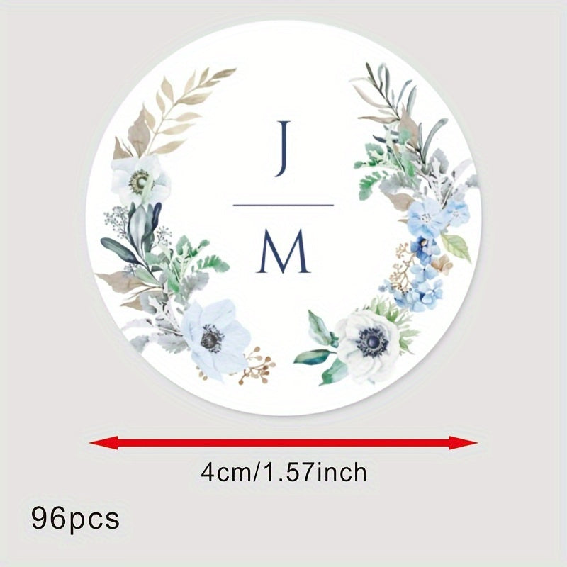 Personalized Bridal Shower Labels Custom Thank You Stickers Name and Date Recyclable Matte Finish