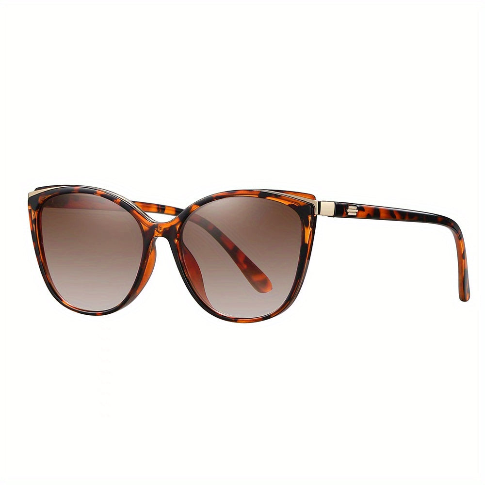 Unisex Cat Eye Sunglasses Gradient Lenses Anti-Glare for Driving Beach Travel