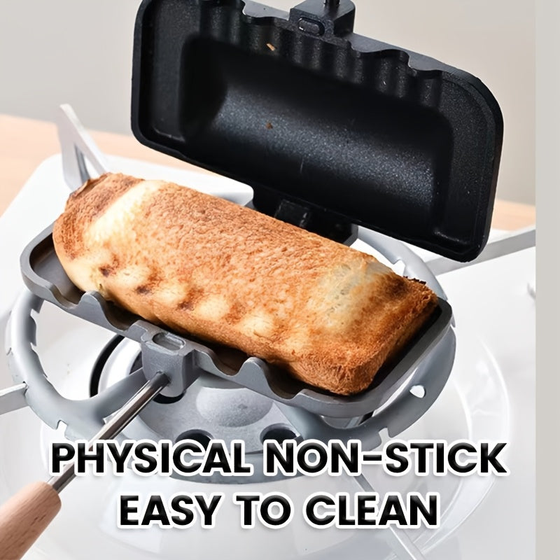 O'ziga xos bo'lmagan va ikki tomonlama bo'lakli, non-stick bo'lib, tuxum va vafli kabi nonushta taomlariga mos bo'lgan ajraladigan sendvich tayyorlagich. Alüminiy alloydan tayyorlangan.