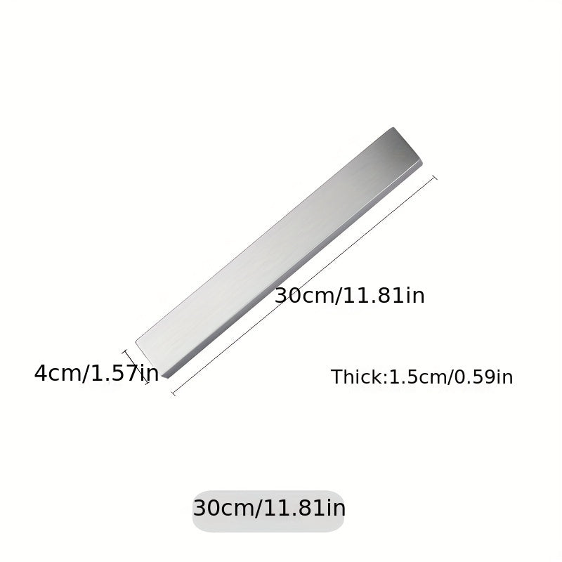 Stainless Steel Magnetic Knife Holder Wall Mount Organizer for Kitchen Utensils