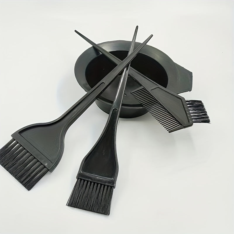 Hair Dyeing Tools Set for Salon Use Mixing Bowl Dyeing Brush Coloring Brush Double-Sided Brush