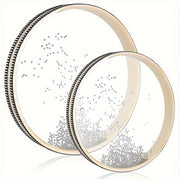 Instrumento de percusión con mazos para relajación, meditación y educación 20.32cm 25.4cm Cuentas transparentes