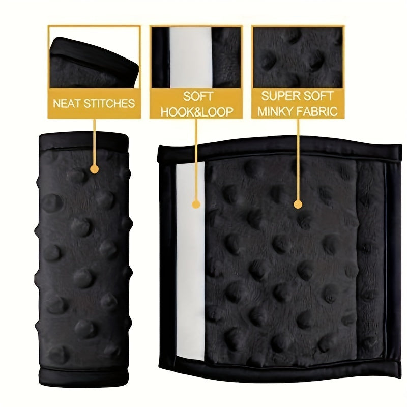 Car Seat Protector for Stroller and Backpack Shoulder Strap Wear Guard