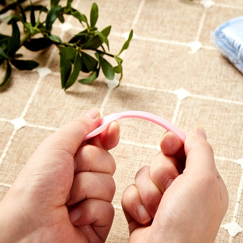 Shirinliklar uchun bir martalik plastmassa qoshiq va vilkalar to'plami, 50 yoki 100 dona