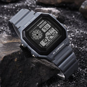 Waterproof Sports Watch for Men Square Shiny Durable Gift