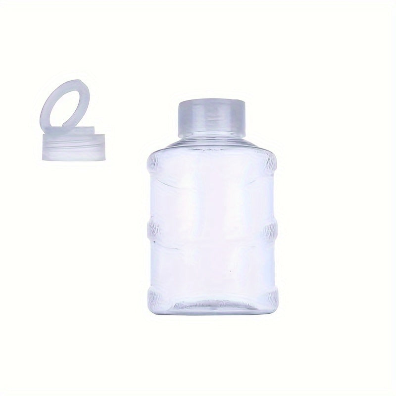 Botella de plástico a prueba de fugas de 500 ml para jugos y bebidas frías, reciclable