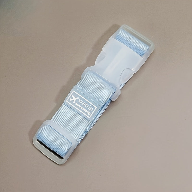 Correa de equipaje de nylon unisex ajustable con hebilla para maleta de viaje