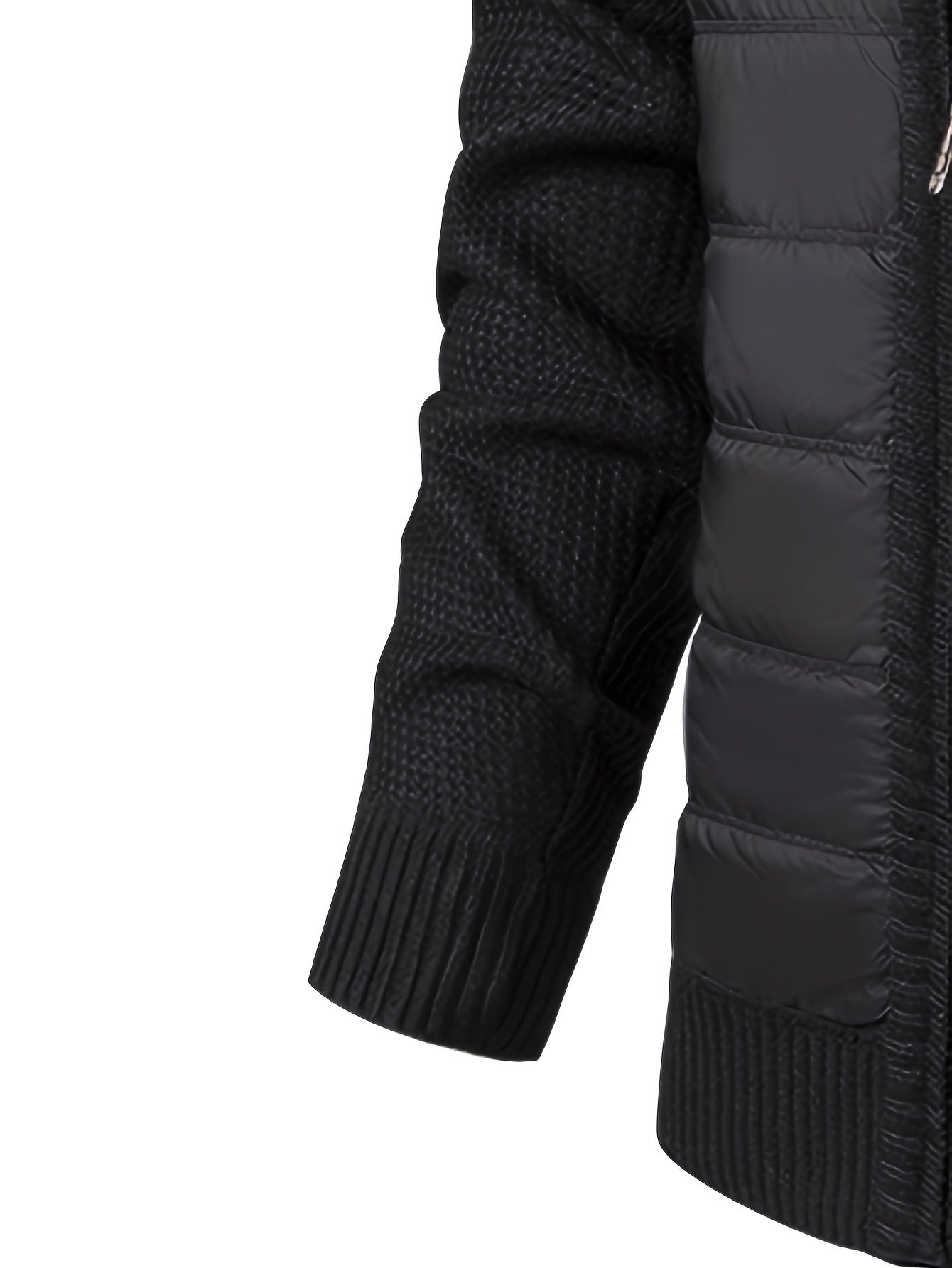 Men's Light Gray Polyester Casual Knit Jacket with Mandarin Collar for Hiking and Outdoor Activities