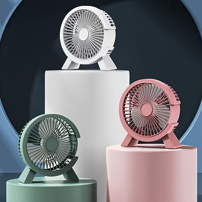 Mini USB Desktop Fan Portable Table Fan for Home and Office Cooling