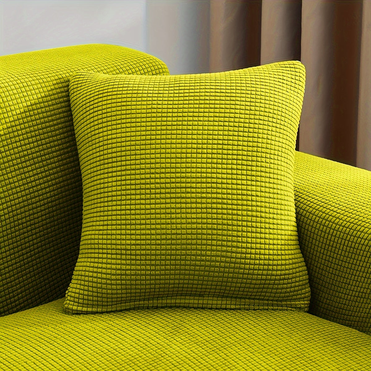 Чехол на подушку из полярного флиса с жаккардовым узором, пылезащитный и устойчивый к царапинам от кошек для декора гостиной и спальни