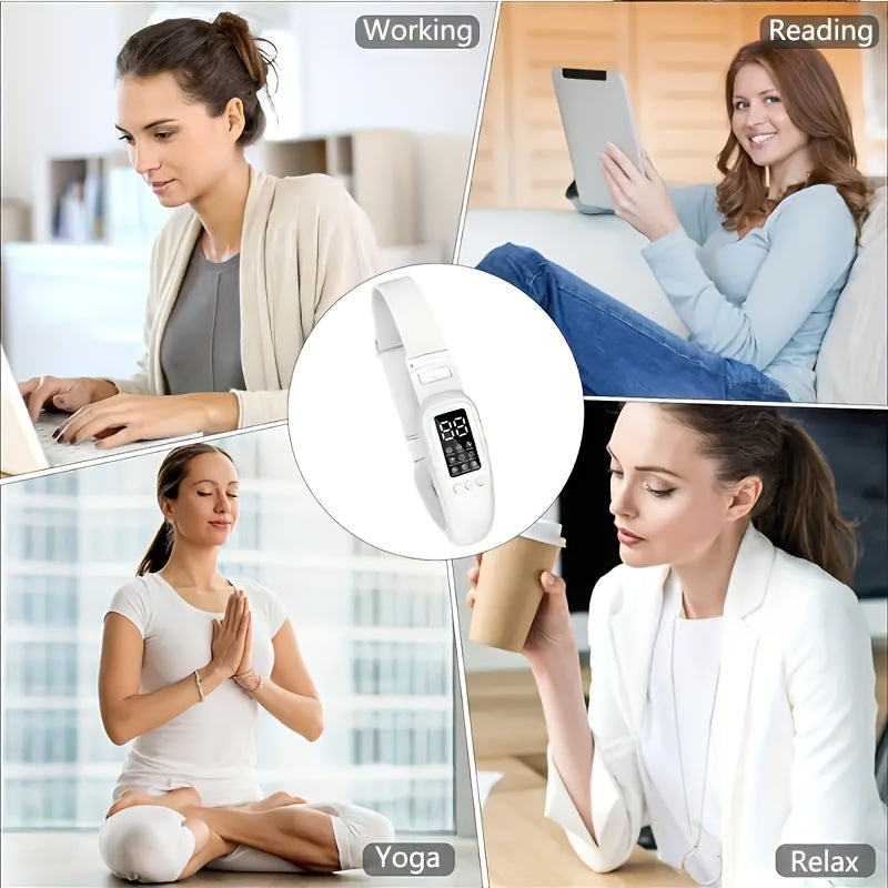 White Beauty Device with Adjustable Modes USB Rechargeable 400mAh Lithium Polymer Battery