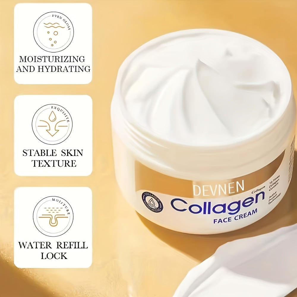100g Collagen Face Cream for Day and Night Moisturizing Brightening with Retinol