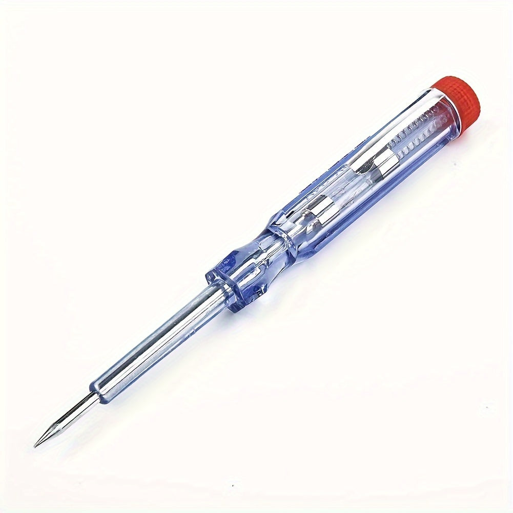 Car Battery Test Pen 6-24V Compact DC Voltage Tester Transparent No Battery