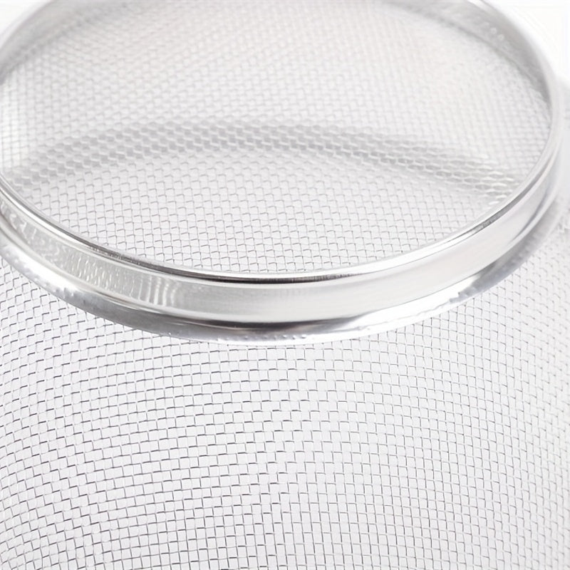 2 сетки из нержавеющей стали для пасты, овощей, риса, фруктов, прочное сцепление