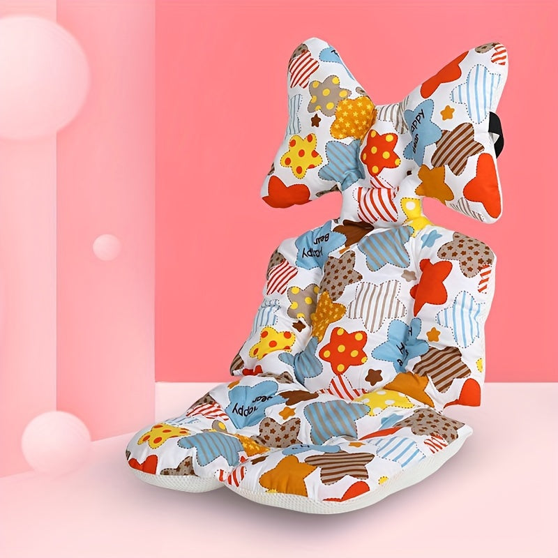 Breathable Soft Stroller Pad with Cute Pattern and Extra Thickness