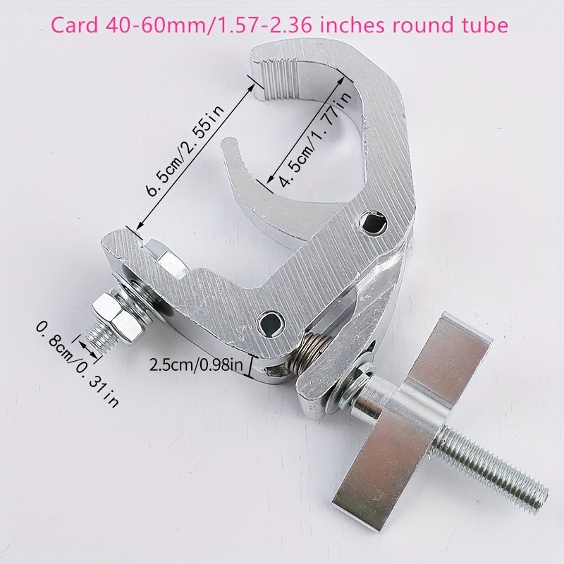 Aluminum Alloy Stage Lighting Hook Spring Eagle Claw Design for Stage and Computer Headlights