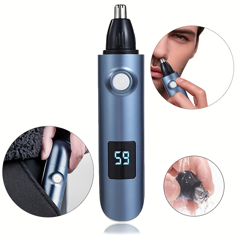 Беспроводной триммер для ушей, носа и волос — портативный инструмент для ухода за мужчинами и женщинами, аккумуляторный