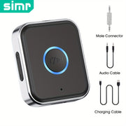 Wireless Audio Receiver Portable AUX Adapter for Car and Home Stereo