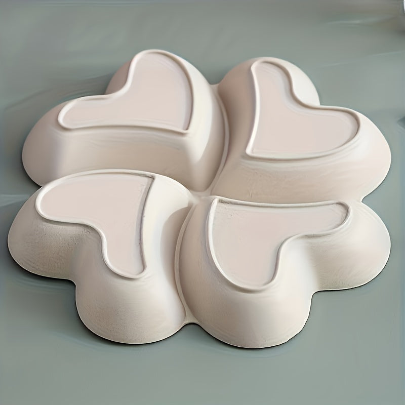 Многоразовый фруктовый поднос в форме сердца для закусок и десертов дома, на вечеринках, свадьбах и в кафе.