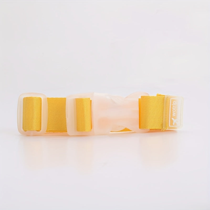 Correa de equipaje de nylon unisex ajustable con hebilla para maleta de viaje