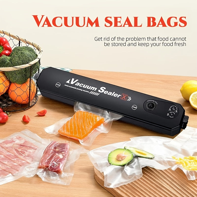 100pcs Food Grade Vacuum Sealer Bags Heavy Duty Durable Thick for Food Preservation